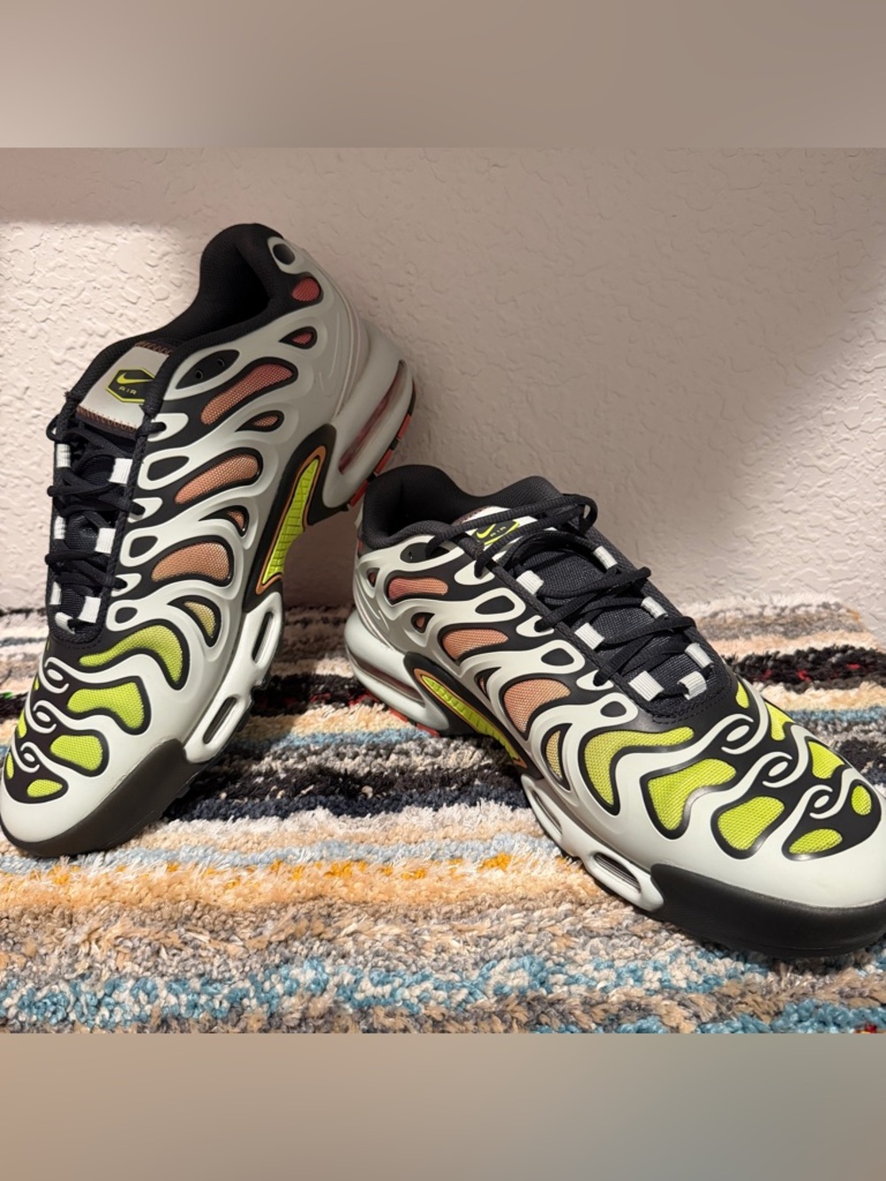 Nike Air Max Plus TN - Neon Green, Orange & Black - Picture 8 of 9